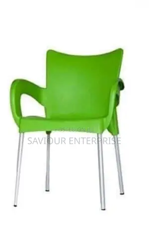 Iron Leg Plastic Chair