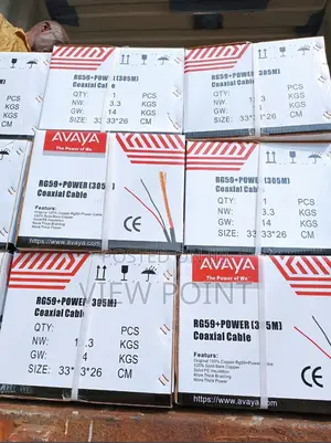 CCTV Camera Cable RG59 With Power by 305m