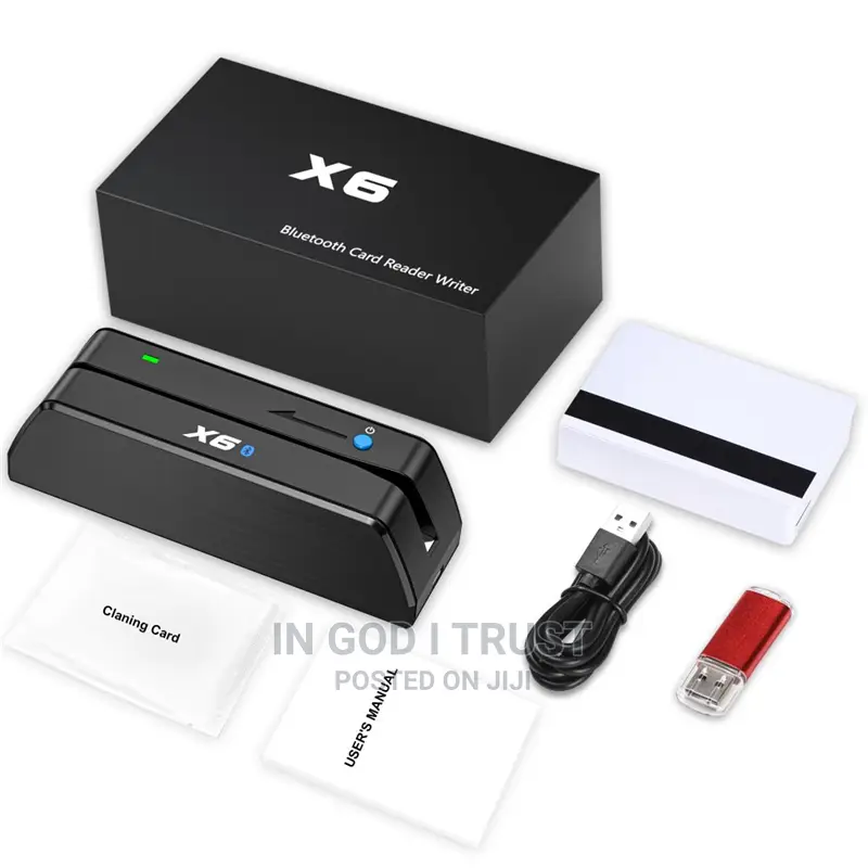 MSRX6 MSRX6BT With Wireless Magnetic Card Reader Writer