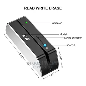 MSRX6 MSRX6BT With Wireless Magnetic Card Reader Writer