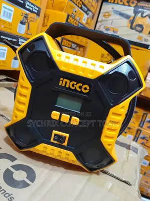 Ingco Air Compressor -Portable Tire Inflator-12v