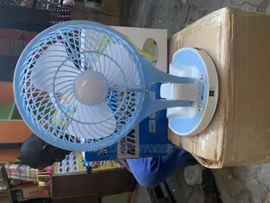 Rechargeable Portable Mini Table Fan With Led Lights