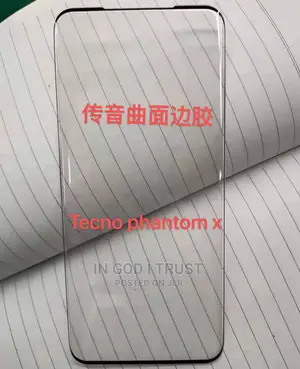 3D Full Cover Tempred Glass for Tecno Phantom X