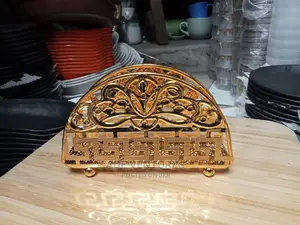 Gold Serviette Holder