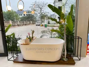 Free Executive Acrylic Pure White Bath Tub