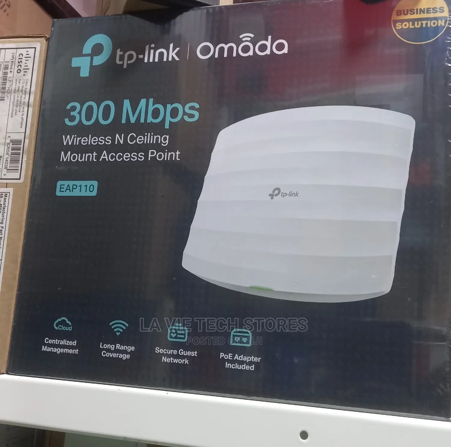 Tp-Link EAP110
N300 Wireless N Ceiling Mount Access Point