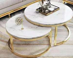 Double Round Center Table