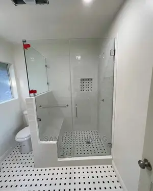 Creative Swing Door Tempered Shower Cubicle