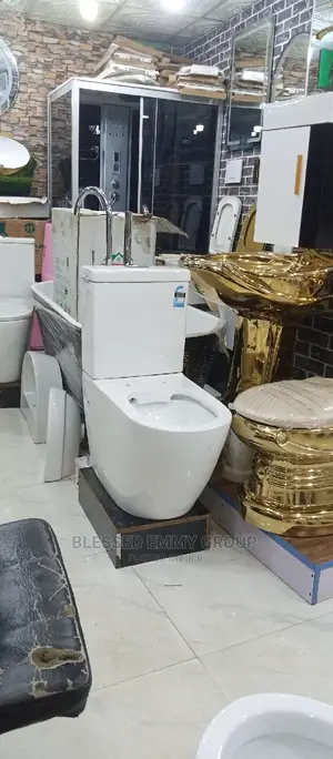 Executive England Wc Set With the Wash Hand Basin Round