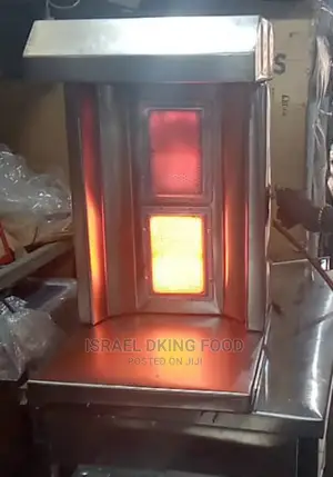 Stainless Steel Gas Manufactured 2burner Shawarma Machine