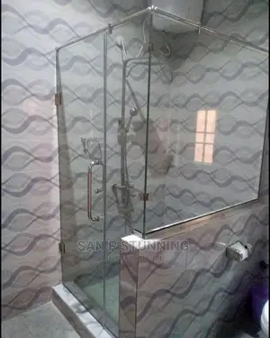 Dope Shower Cubicle Design With Swing Door Elegant.