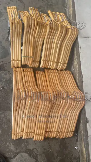 Wooden Clips And Wooden Clothes Hangers