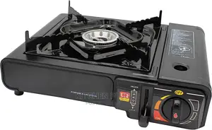 Portable Outdoor Camping Gas Stove With Carrying Case