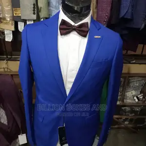 Top Quality Royal Blue Wedding/Office Suit