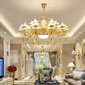 Rose Gold Chandelier