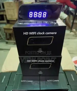 Wi-Fi Camera Digital Clock