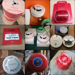 Fire Alarm Panel.. Smoke Detector..Break Glass..Sounder Bell