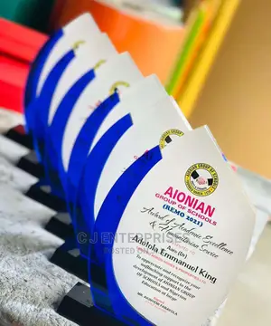 Acrylic Award Plaque J09