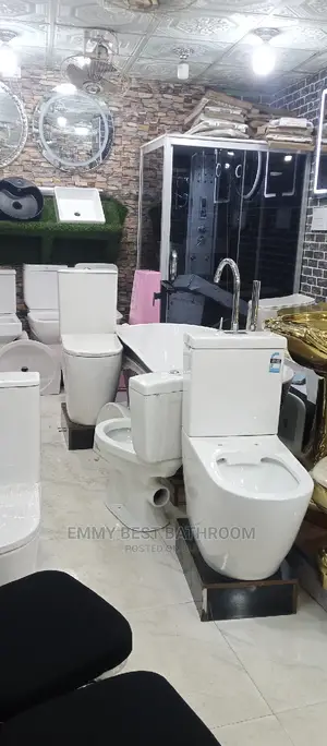 Round Shape Executive England Wc Set With the Basin