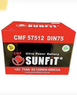 Quality Maintenance Free Battery Sunfit 75ahs