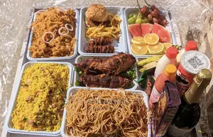 Delicious Food Tray