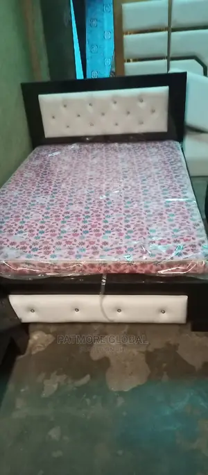 4x6 Bedframe With Mouka Foam Mattress