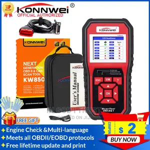 KONNWEI KW850 OBD2 Scanner Full OBDII Functions Engine