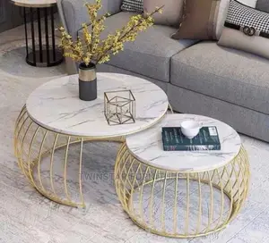 New Modern Marble Top Centre Table