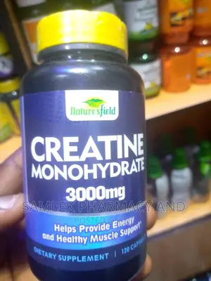 Nature's Field Creatine Monohydrate 3000mg -120caps