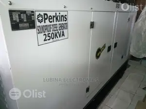Brand New Perkins 250kva Soundproof DIESEL Lister Generator