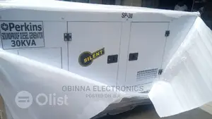 Brand New Perkins 30kva Soundproof DIESEL Lister Generator