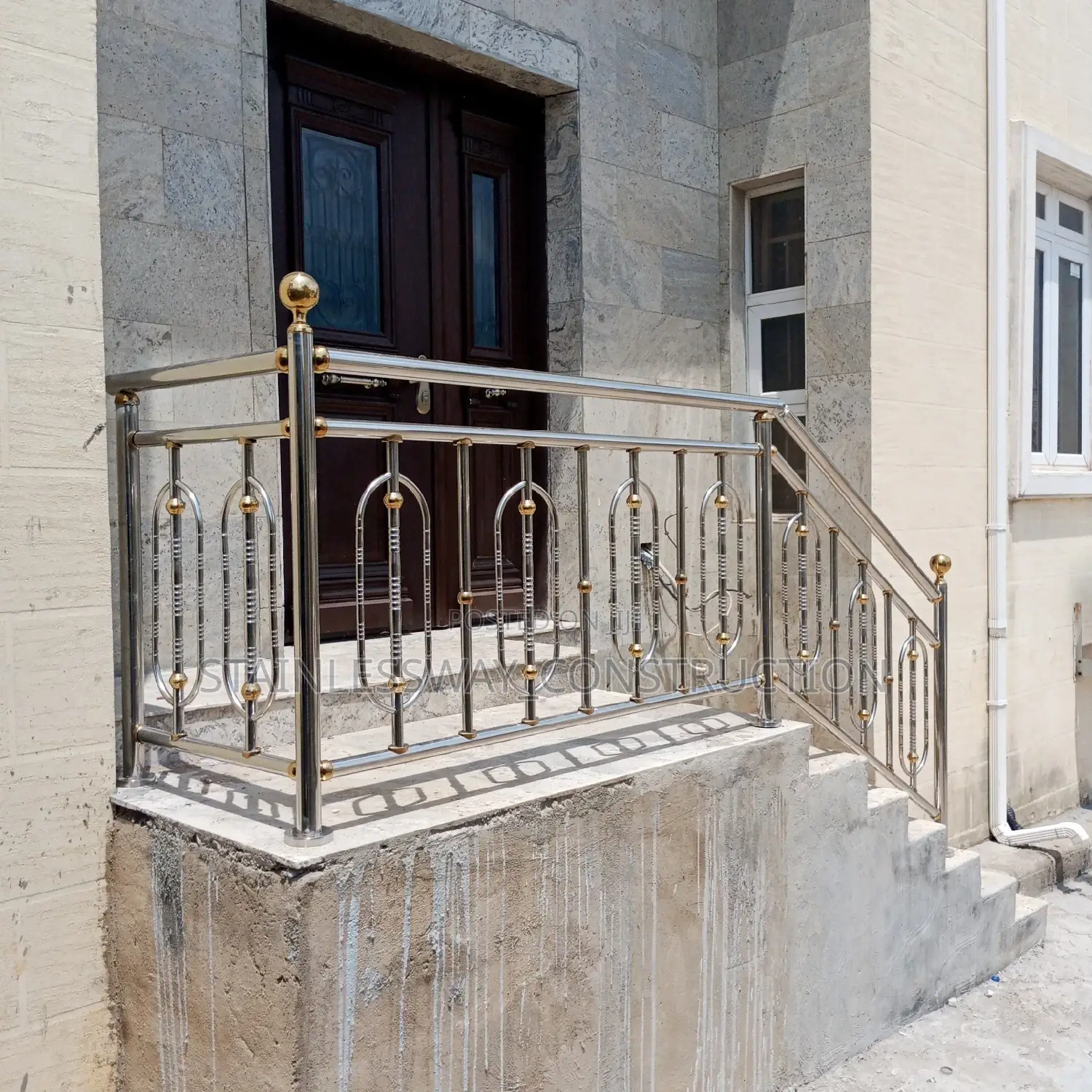 25mm Combing Stainless Handrail