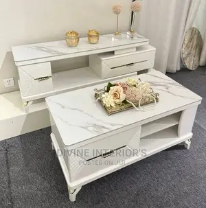 Luxurious Center Table With Tv Stand