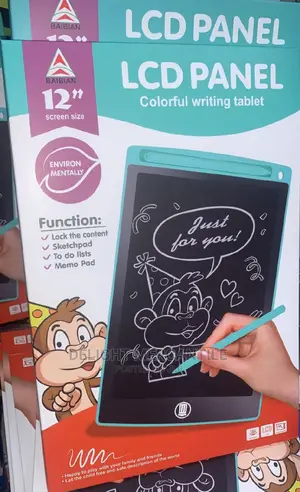 12 Inches Kids Erasable Writing Tablet