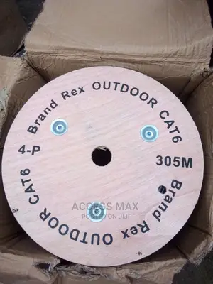 Pure Copper 4 Pairs Cat6 Outdoor By 305m