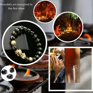 Pixiu Feng Shui Gift Obsidian Bracelet for Man and Women