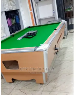 8ft Marble and Coin Operated Snooker Table Game