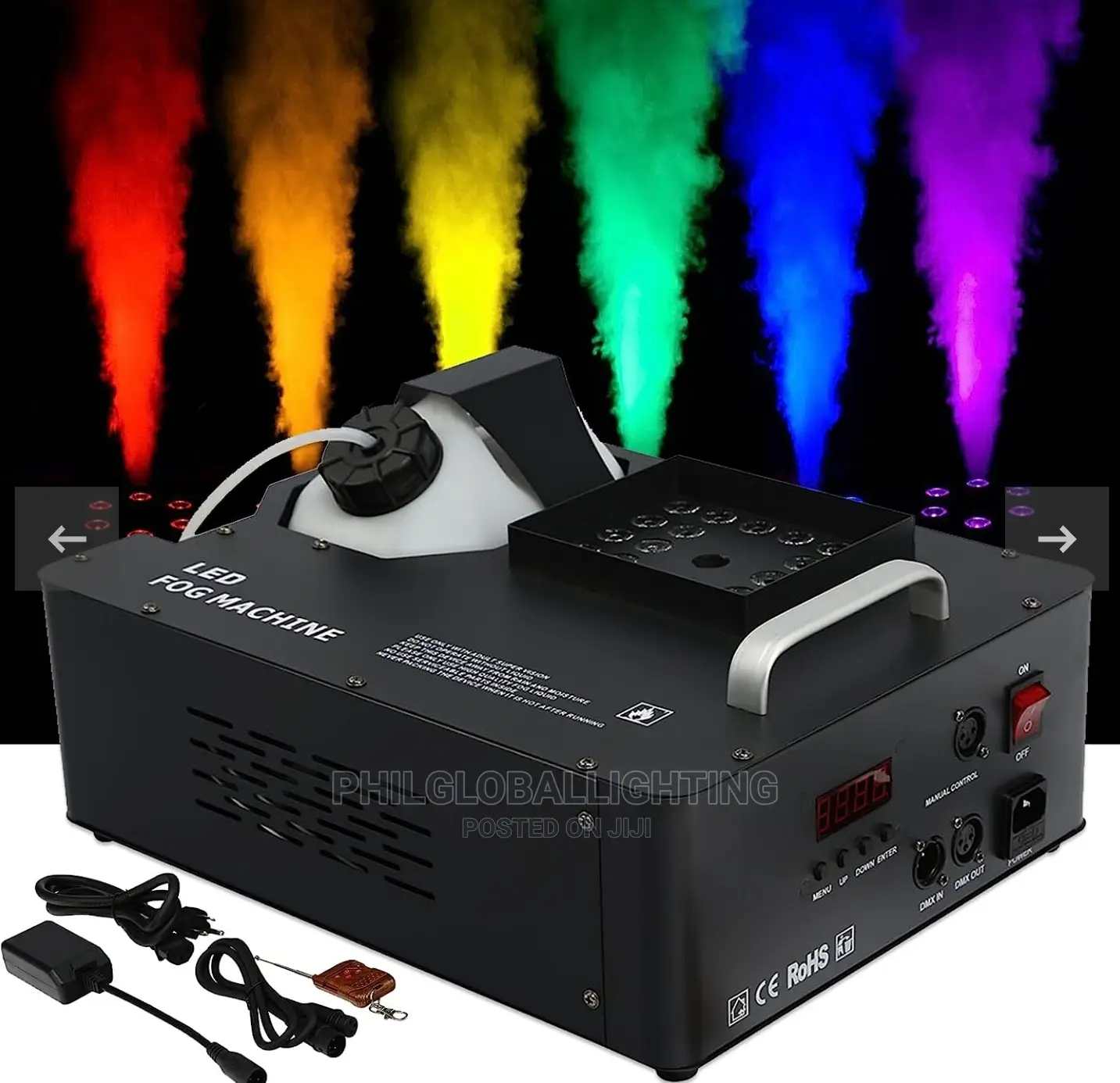 Up Push Smoke Machine