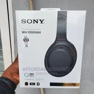 Sony WH-1000XM4 Wireless Noise Canceling Headphone With Mic