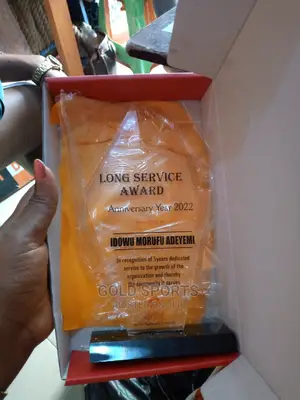 Quality Acrylic Award P01