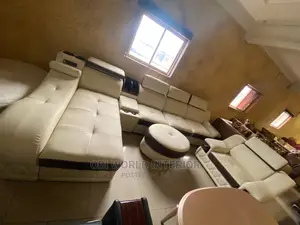 Foreign L Shape Sofa Leather With Sound System