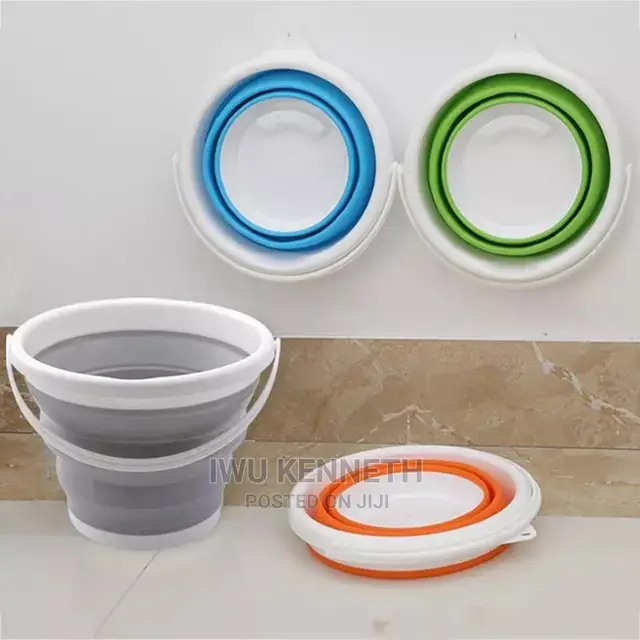 Silicone Foldable Bucket