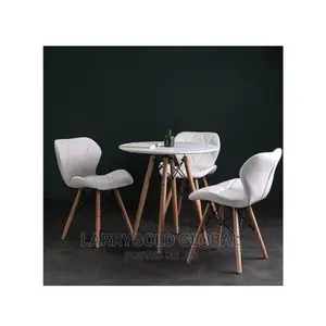 Imported Top Quality Dining Set With Wooden Legs