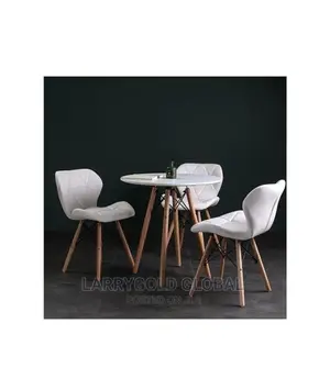 Imported Top Quality Dining Set With Wooden Legs