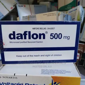 Daflon 500mg Tablet for Treatment of Haemorrhoids Available