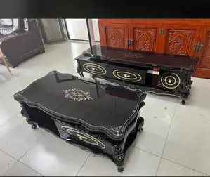 Wooden Center Table With Tv Stand