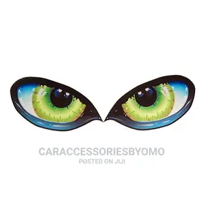 Bayetss Cartoon Eyes Car Stickers