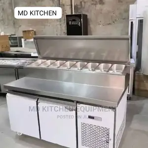 Bar Salad With Under Bar Freezer
