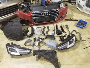 Set Of Full Light And Front Bumper Audi A4 2018