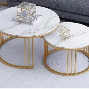 Quality Top Marble Center Table Set